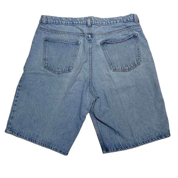 University of Georgia Bulldogs Vintage 90s Denim Jeans Shorts True Fan 37" - Picture 3 of 4